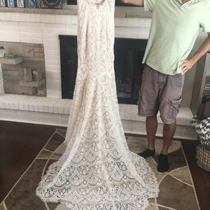 BHLDN wedding dress size 2